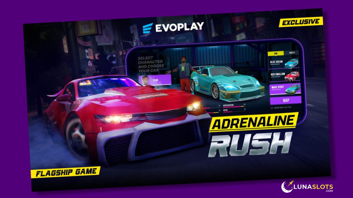 Adrenaline Rush slot game from Evoplay.