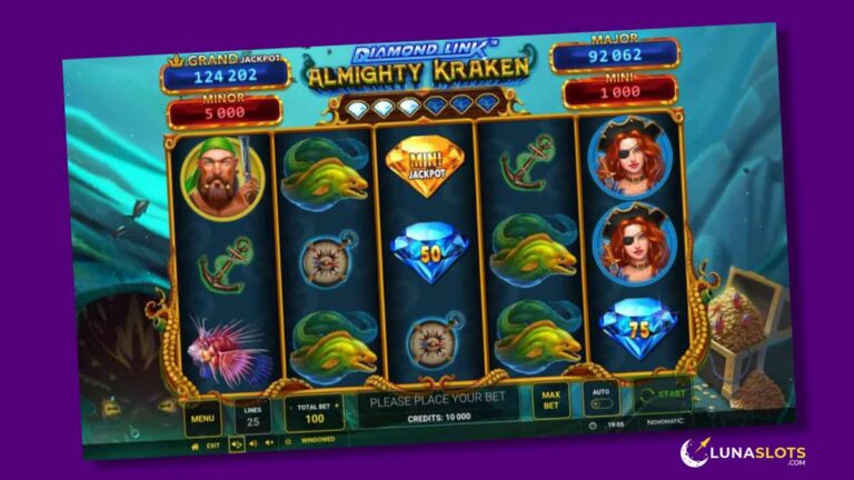 Discover Pirate Treasures in Greentube’s New Release: Diamond Link™ Almighty Kraken™